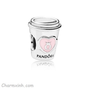 Charm ly trà sữa pandora XN509 Drink To Go Charm